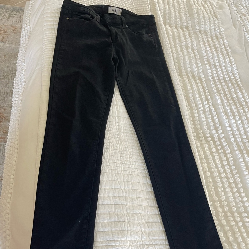 PAIGE Black Women's Skinny Jeans